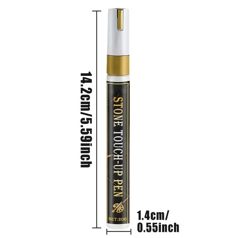 🔥HOT SALE 🐦Golden Tombstone Marker Pen for Restoring Faded Grave Inscriptions